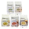 [Сравнение вкусов 5 видов ассорти] MUJI съедобный суп 5 видов (липкий овощной суп с бамией, жареными баклажанами и свининой, имбирный суп, говядина и зелень