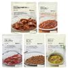 [Набор для сравнения вкусов] MUJI 5 видов карри, в которых используются лучшие ингредиенты (говяжий животзеленыймасляный цыпленокговяжье сухожилиеkeema) Ассортимент реторты