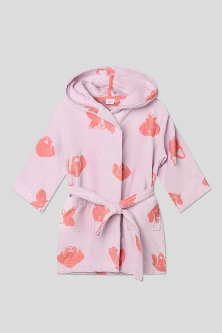 Халат хлопковый с капюшоном Sanetta 6442₽