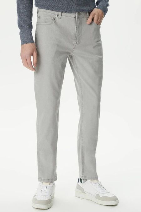 Брюки хлопковые зауженные Lacoste 14940₽