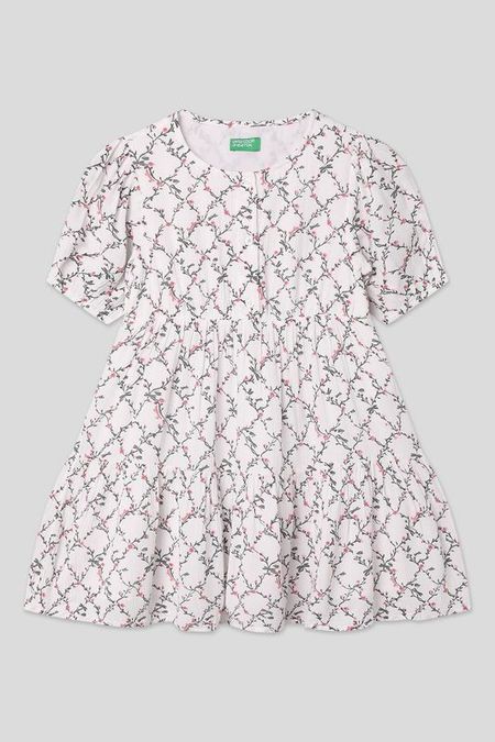 Платье расклешенное с принтом Benetton 2640₽