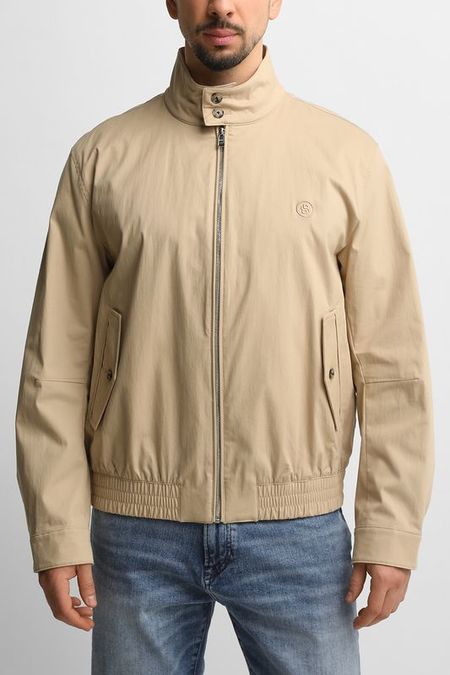 Куртка хлопковая с воротником стойкой BOSS 23512₽