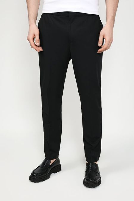 Брюки из смесовой шерсти HUGO 8390₽