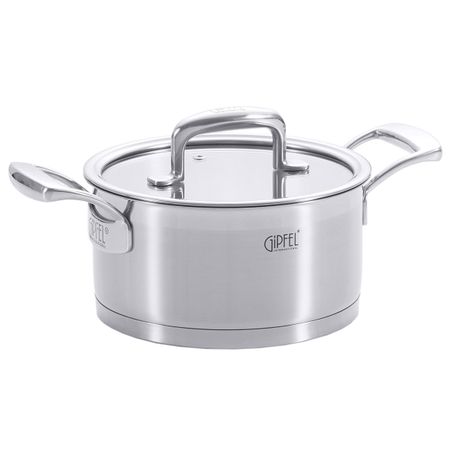 Кастрюля из нержавеющей стали Gipfel Prestige 1233 18 см2 л 7992₽