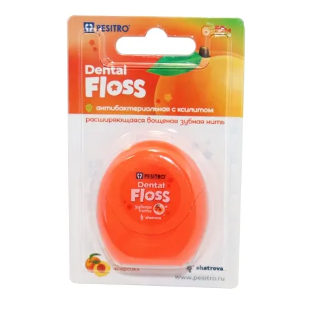 Зубная нить PESITRO Dental Expanding Floss Персик 270₽