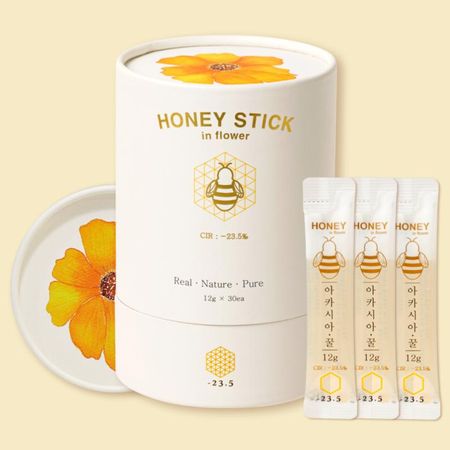 -23.5 Honey Sticks 30 packets of stick honey 100% Acacia Wildflower Miscellaneous Chestnut Jujube tree Blood Stag bamboo One month s supply gift in