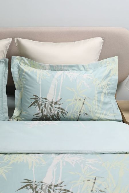 Наволочка с ушками из сатина с принтом Palm Paradise Vandyck 1567₽