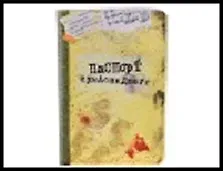 обложка для паспорта " Паспорт сумасшедшего" 13,7*9,6 см 488752, шт