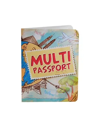 Обложка для паспорта MULTI PASSPORT (13,7*9,6см) (629006)