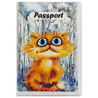 Обложка для паспорта Cats in the City (В своем городе) (ПВХ бокс)