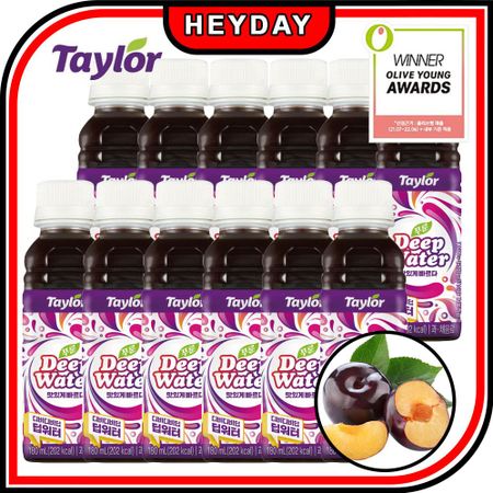 [Taylor] Prune Deep Water 180 мл 12 бутылок высококонцентрированный фруктовый сок сливовый сок Prune 180ml x 12 bottle