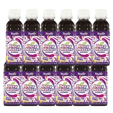 [Taylor] Prune Deep Water 180 мл 12 бутылок высококонцентрированный фруктовый сок сливовый сок Prune 180ml x 12 bottle