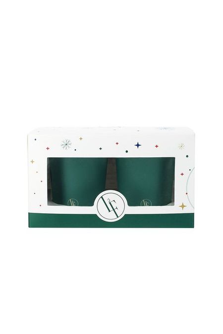 Набор из 2 аромасвечей Зеленая хвоя 70 г Bougies la francaise 3590₽