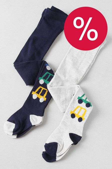 Набор из двух пар хлопковых колготок Bogi 770₽