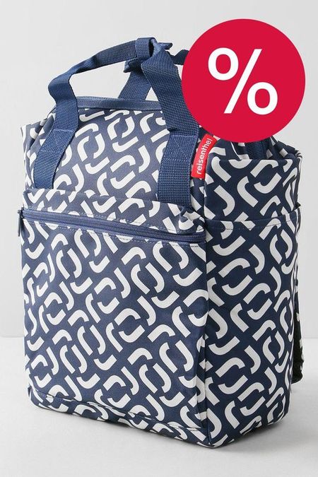 Рюкзак с принтом Signature navy Reisenthel 4680₽