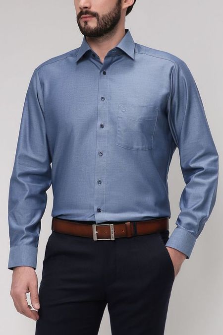 Однотонная сорочка из хлопка Olymp 4610₽