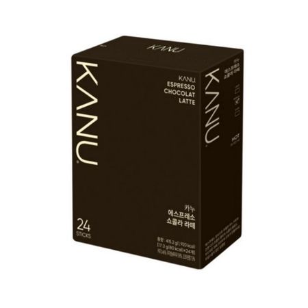 [KANU] Эспрессо Шоколад Латте 17,3 г X 24 палочки 1 box (24stick)