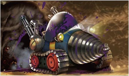 Shinji Model Metal Slug 3 Drill Slug Пластиковая модель XNSMS3003 SVX-22UG