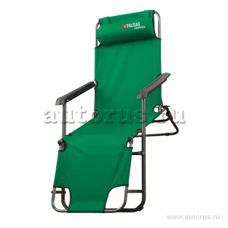 Кресло-шезлонг двух позиционное 156x60x82 см, Camping Palisad 69587 PALISAD 69587