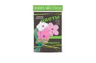 Набор для творчества, HOBBY TIME, Творим из фоамирана Букет своими руками Пионы