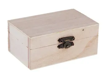 Шкатулка простая прямоугольная (466547) (64А-29523) (11х7х5)