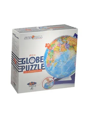 Пазл Глобус Политическая карта мира ( Пазл - шар ) Step puzzle 540эл.