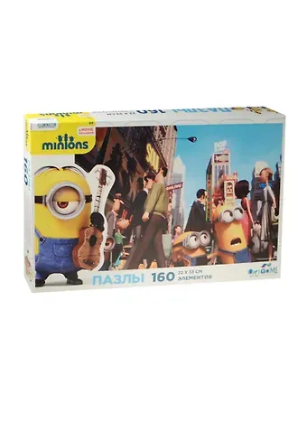 Пазл 160А 01689 Minions (22х33см) (4+) (коробка)
