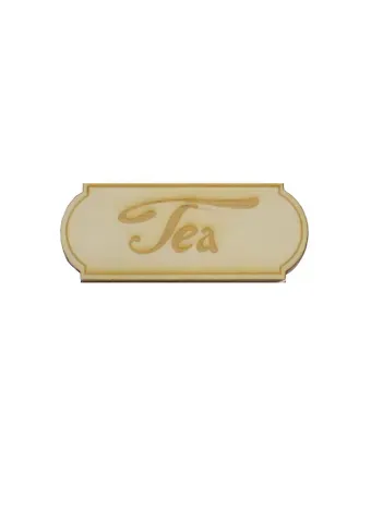 Заготовка деревянная для декупажа Табличка с надписью Tea