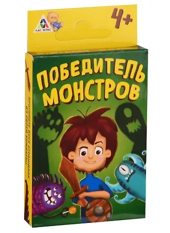 Игра ЛАС ИГРАС, Настольная обучающая игра Победитель монстров 3281522