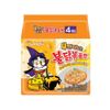 [Samyang] 4 вида сырного острого рамена (Жареная лапша Булдак) 145 г х 4 1 bundle (4bag)