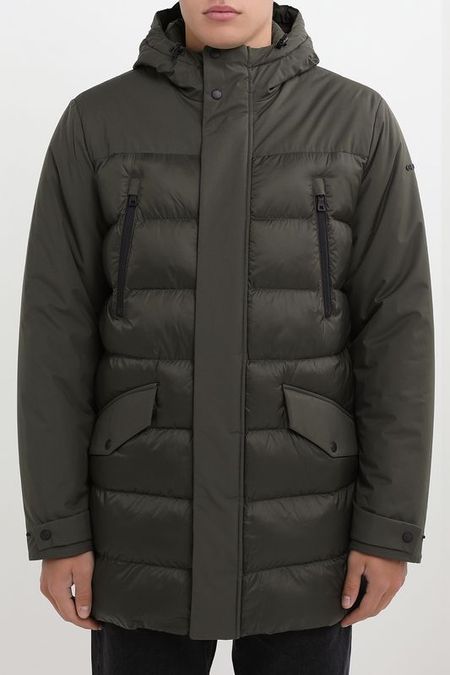 Парка утепленная с капюшоном Geox 23390₽