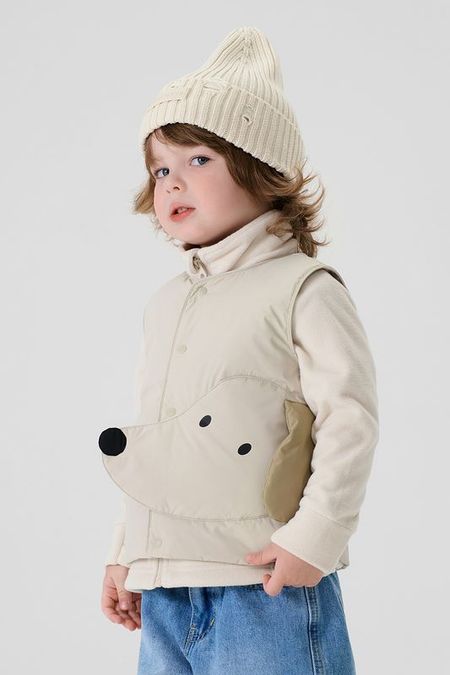 Жилет утепленный с декором Happy Baby 1912₽