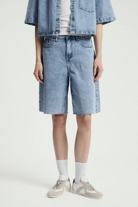 Шорты джинсовые с необработанным краем Nume 4590₽