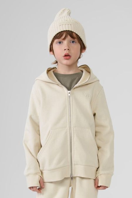 Толстовка хлопковая с капюшоном Happy Baby 1477₽