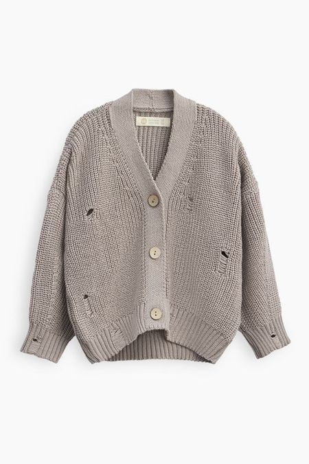 Кардиган хлопковый в винтажном стиле Happy Baby 1845₽