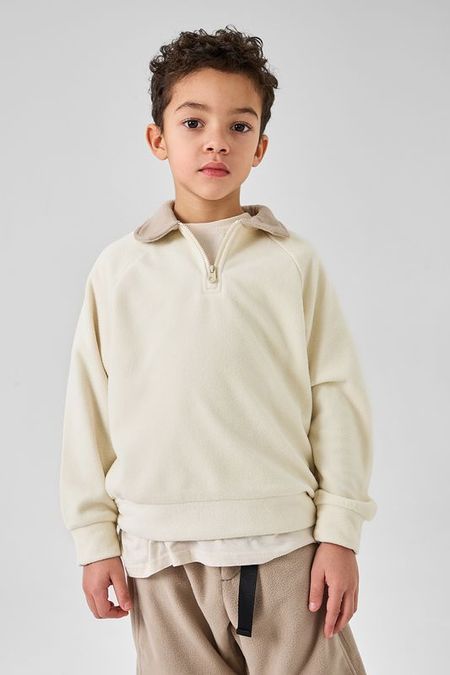 Толстовка флисовая с воротником на молнии Happy Baby 1192₽