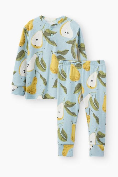 Пижама хлопковая с принтом Happy Baby 1342₽