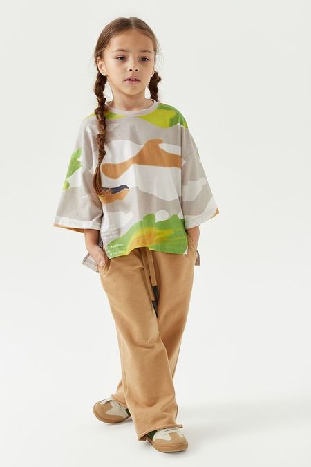 Брюки хлопковые на кулиске Happy Baby 1492₽