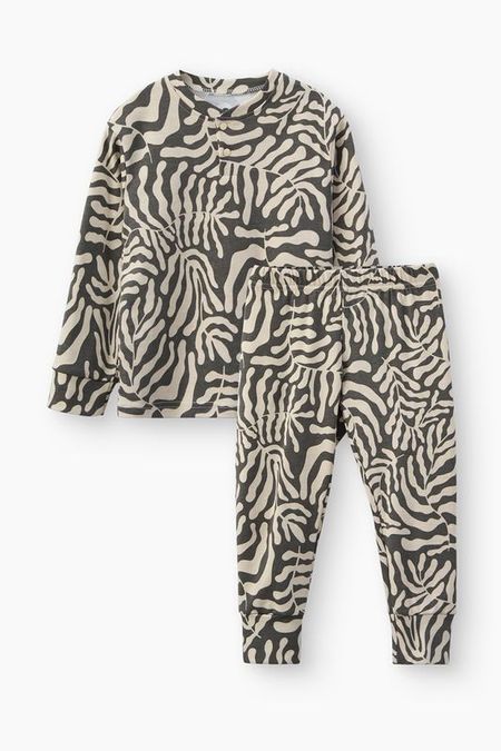 Пижама хлопковая с принтом Happy Baby 1342₽