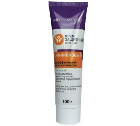 MED Крем для рук защитный силиконовый, 100г