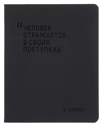 Тетрадь 48л кл. "Человек отражается в своих поступках" дизайн.тонир. картон, Schiller