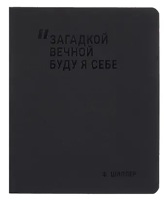 Тетрадь 48л кл. "Загадкой вечной буду я себе" дизайн.тонир. картон, Schiller