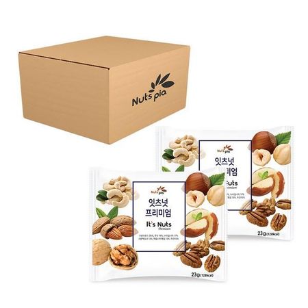 Nutspia It s Nuts Premium Daily Nuts, 60 шт., корейские орехи