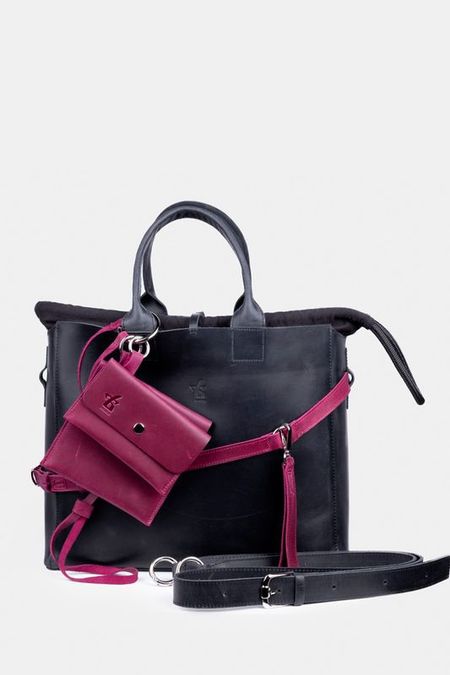 Сумка ОБСИДИАН-ЕЖЕВИКА ТОУТ L ЗНАТЬ 38000₽