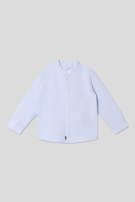 Рубашка хлопковая с воротником стойкой Mayoral 1757₽