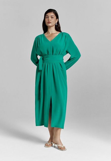 Платье с поясом DIVNO