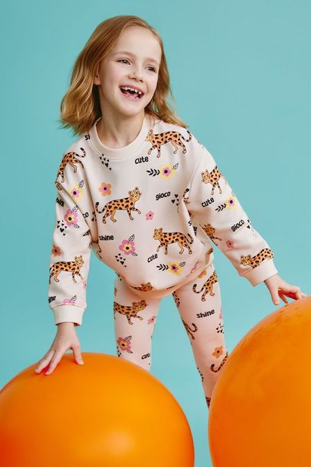 Свитшот хлопковый с принтом GIOCO 1567₽