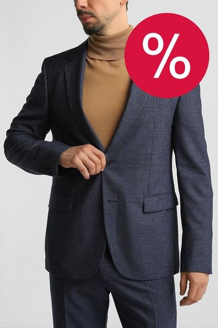 Пиджак шерстяной однобортный Strellson 23240₽