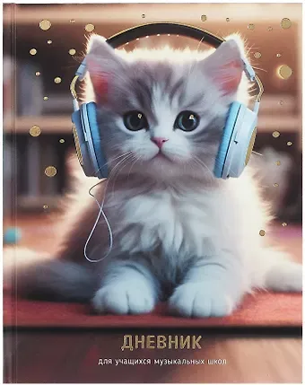 Дневник для муз.школ "Дизайн 2 (25)" 7БЦ, мат.ламинация, тиснение фольгой «Золото», интеллект.наполнение