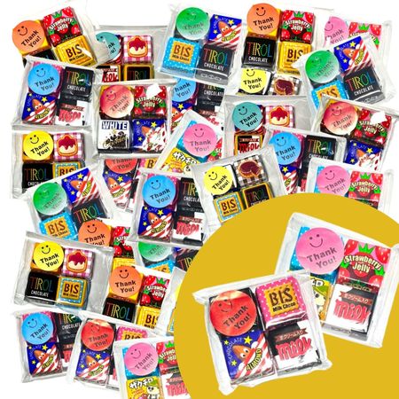 Ассорти из шоколада «Тироль» Petit Gift Set из 60 шт. Спасибо, раздача сладостей детям, разбросанных по всему миру